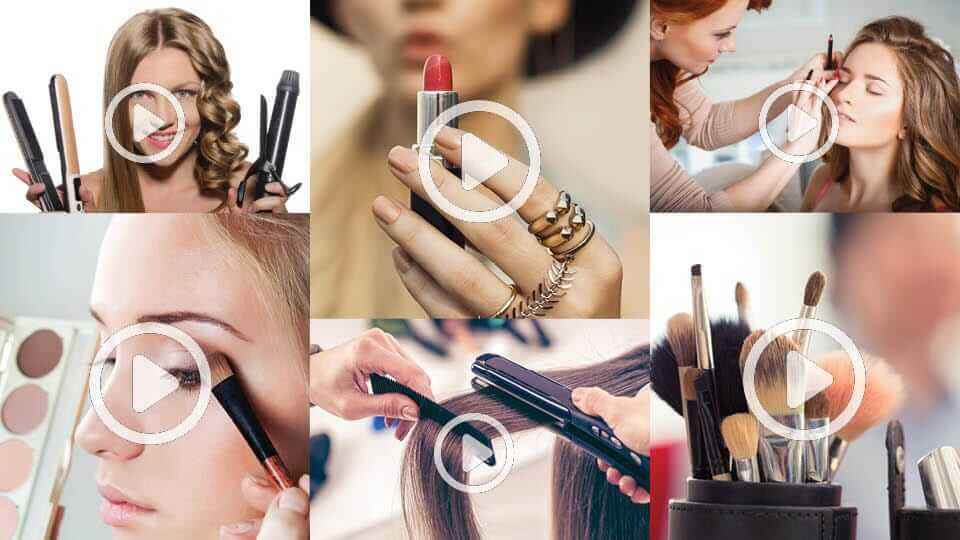ویدئوهای باکیفیت برای تولید محتوا لوازم آرایشی
